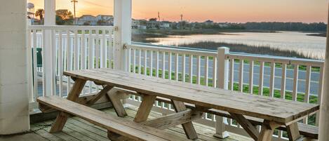 Apartment | Blick vom Balkon