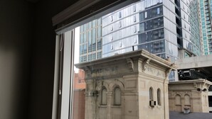Standard-Apartment, Küche, Stadtblick | Ausblick vom Zimmer