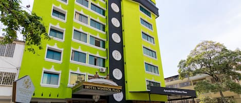 Voorkant van accommodatie