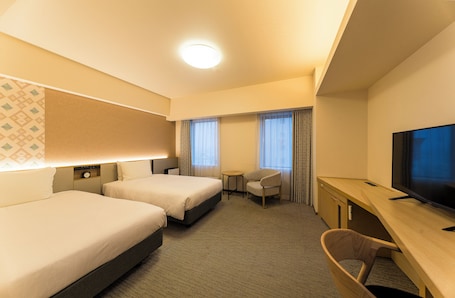 Twin Room, Non Smoking (Hollywood) | Desk, free WiFi. Richmond Hotel Aomori