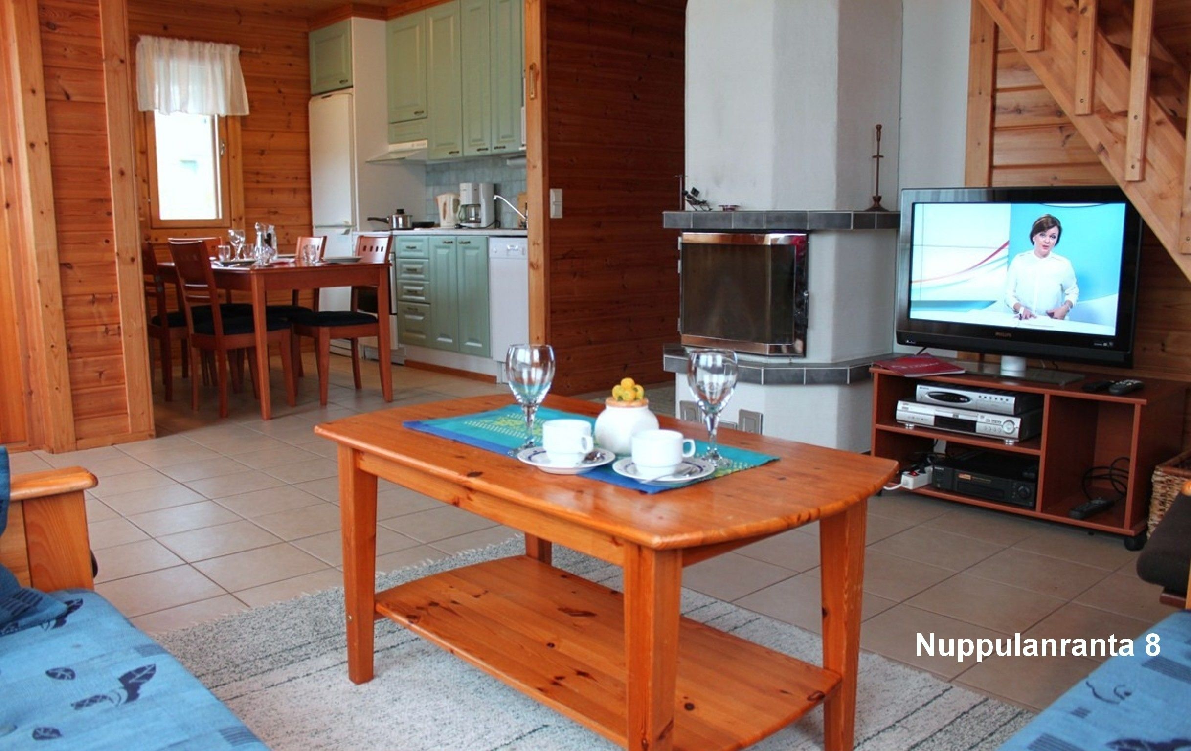 Traditional House, Multiple Bedrooms, Sauna | Living room | Flat-screen TV, fireplace, DVD player, heated floors