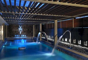 Hot tub, hot stone massages, Swedish massages, facials