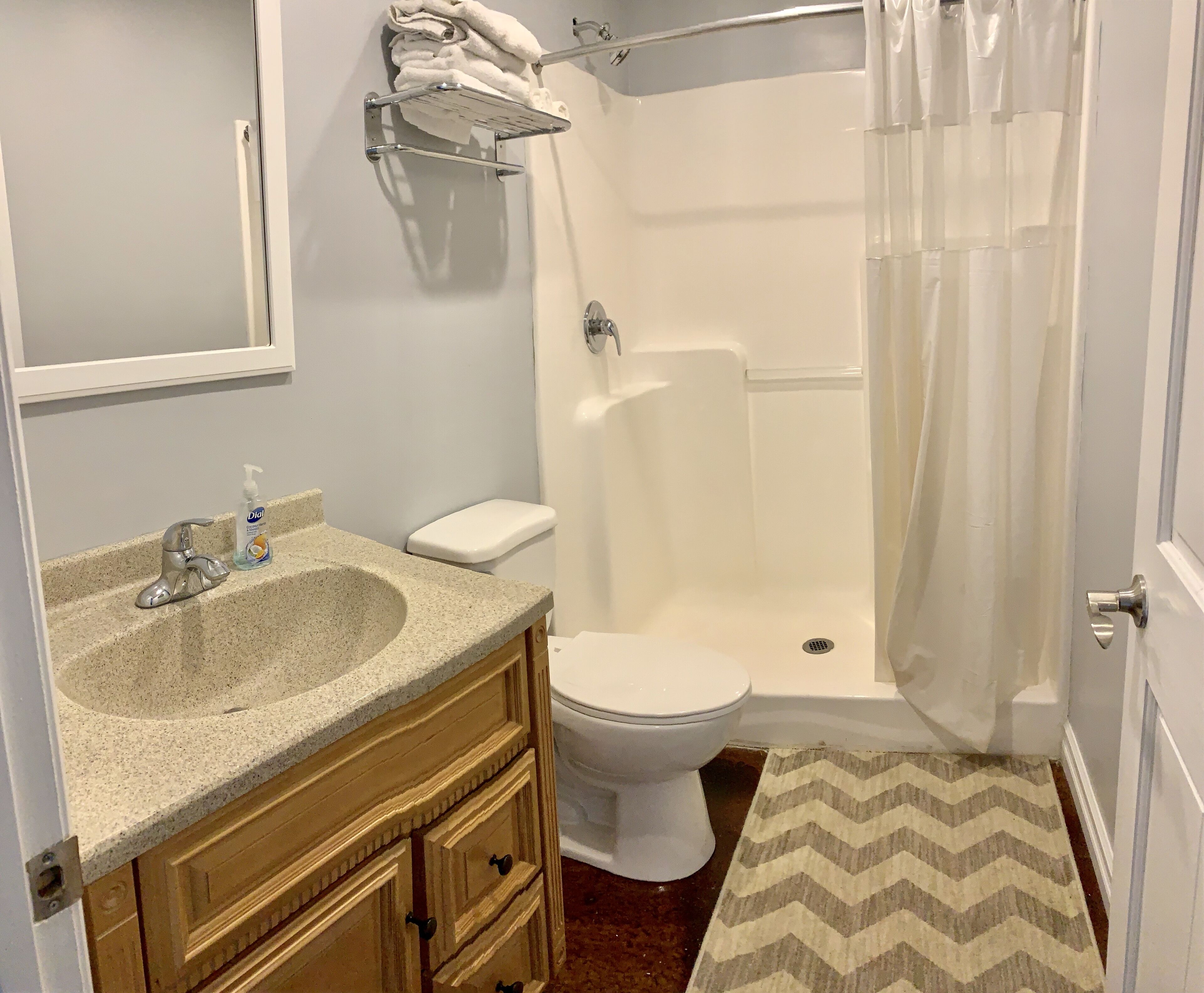 淋浴設備、風筒、提供毛巾