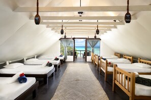 Individually furnished, bed sheets