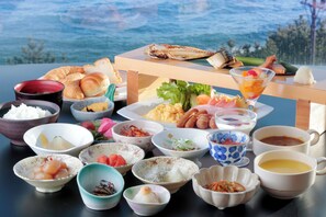 Frokostbuffé hver dag (JPY 1540 per person)