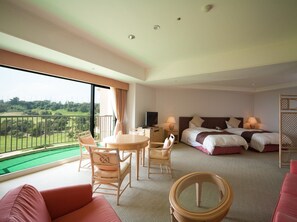 In-room safe, desk, laptop workspace, iron/ironing board - ONAHAMA OCEAN HOTEL & GOLF CLUB (Iwaki)