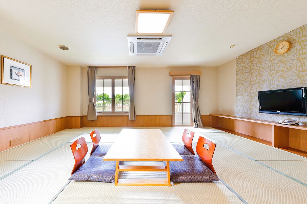Superior Lakeside Cottage Japanese-Style-Room holds 5 people - Shower Only - Non-Smoking | 床单