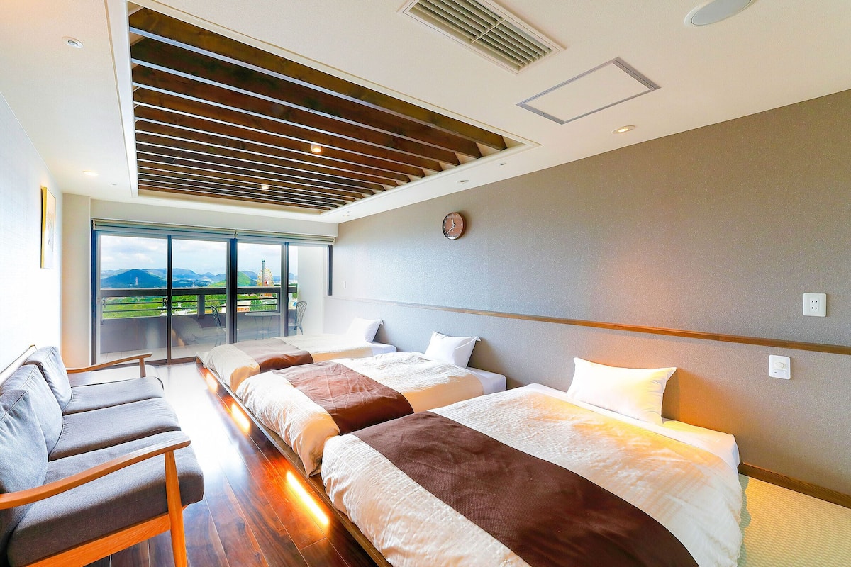 Superior Japanese-Western-Style-Room(Park Side) - Shared Bathroom - Non-Smoking | 床单