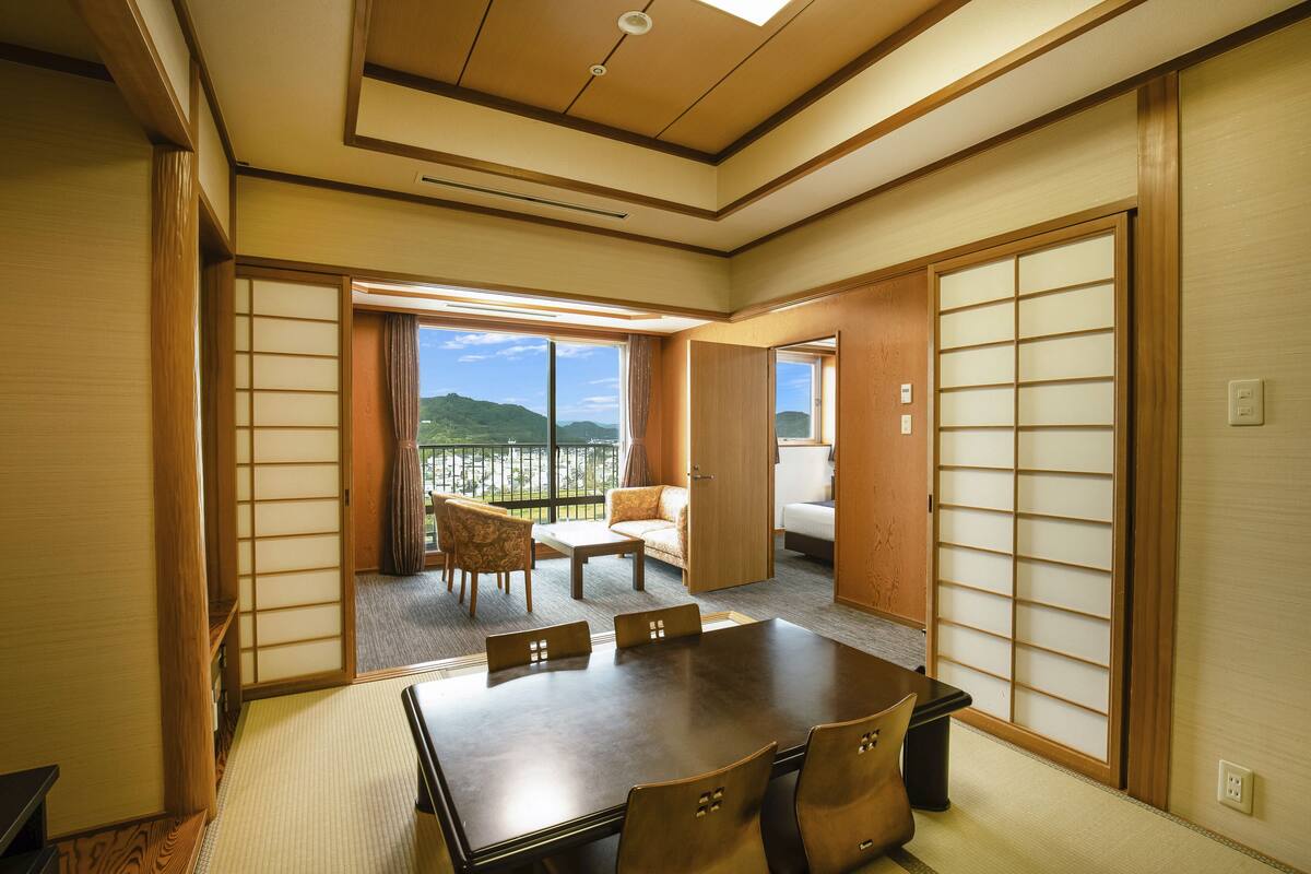 傳統客房, 非吸煙房 (SP Japanese-Western style, With bath) | 客房內保險箱、免費無線上網、床單