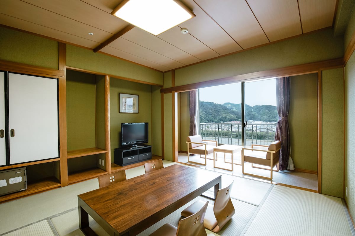 Japanese Style Room A, Non Smoking | In-room safe, free WiFi, bed sheets