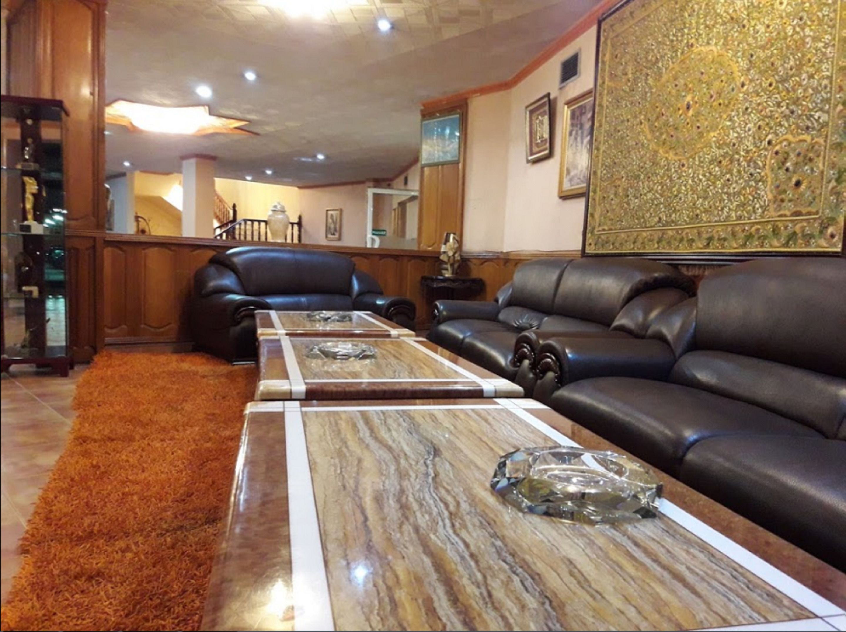 Sitzecke in der Lobby