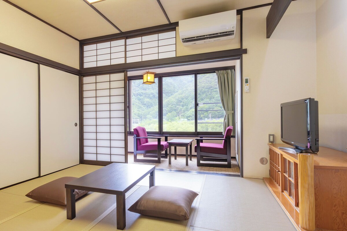 Standard Japanese-Style Room for 3 people - Indoor Bath - Non Smoking | In-room safe, free WiFi, bed sheets