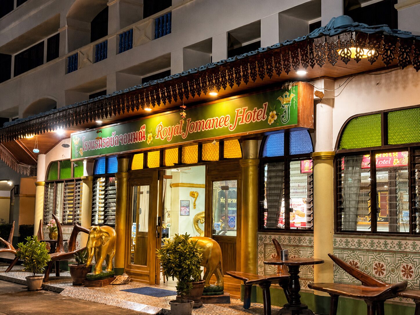 Fachada del alojamiento