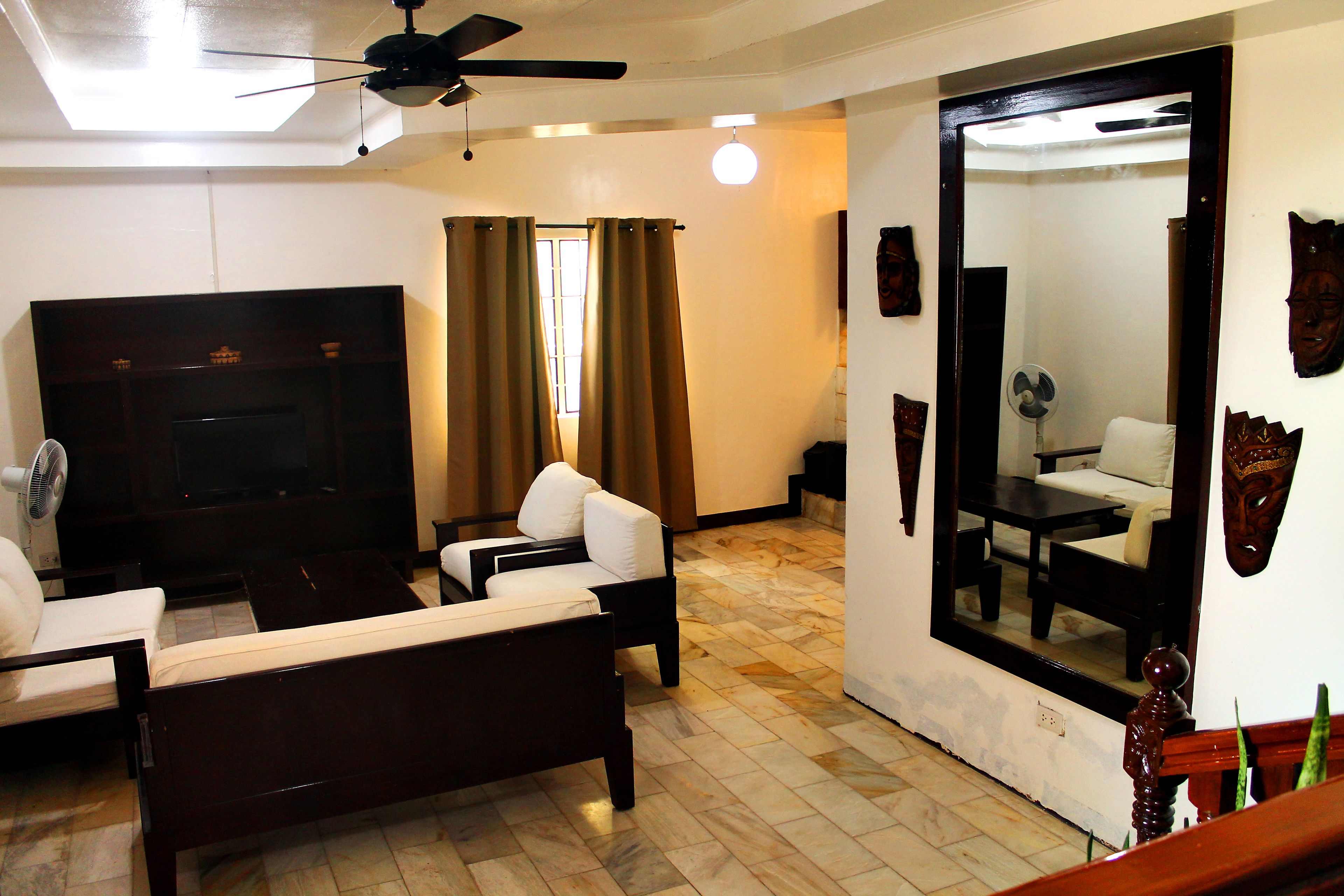 3 bedroom villa | living area | flat-screen tv