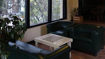 Zona de estar del vestíbulo