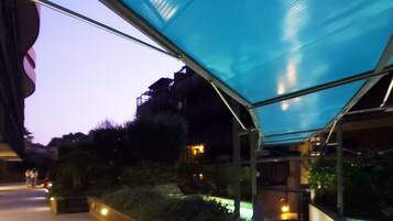 Enceinte de lâhĂ©bergement