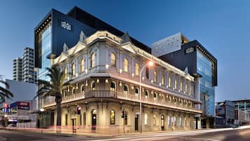 Front of property - evening/night