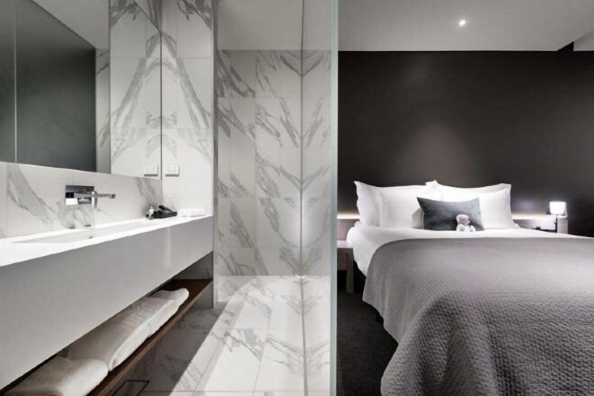 1 habitación, sábanas de algodón egipcio y ropa de cama de alta calidad 