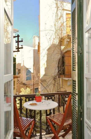 Studio, Balcony | View from room - Silde Apartments (Chania)