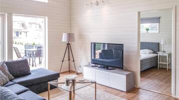 Eldstad och dvd-spelare