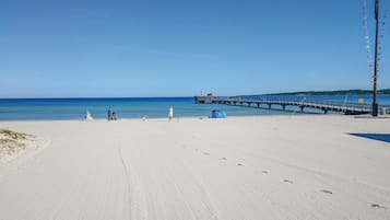 Nära stranden och fiske
