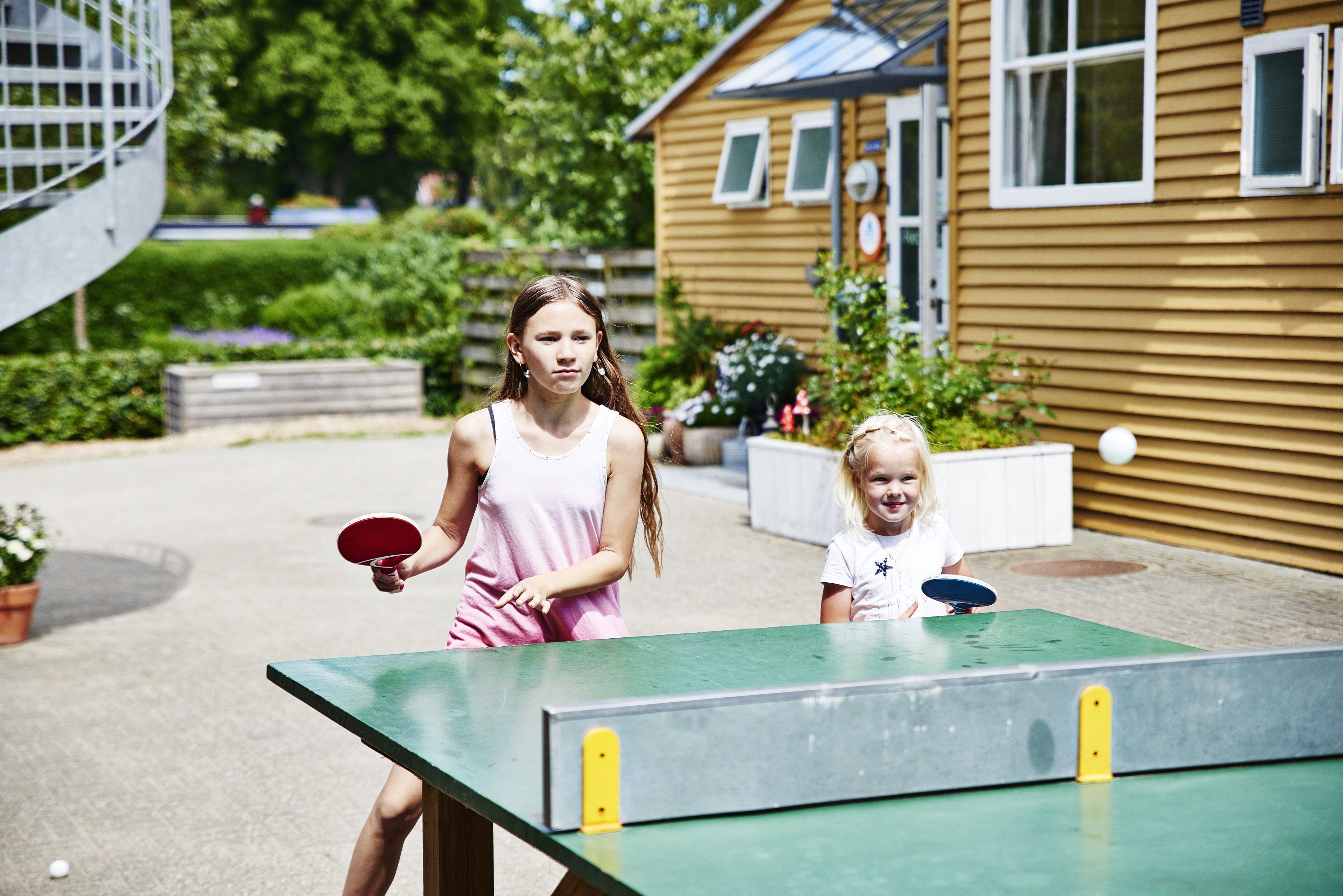 Utendørs lekeområde for barn