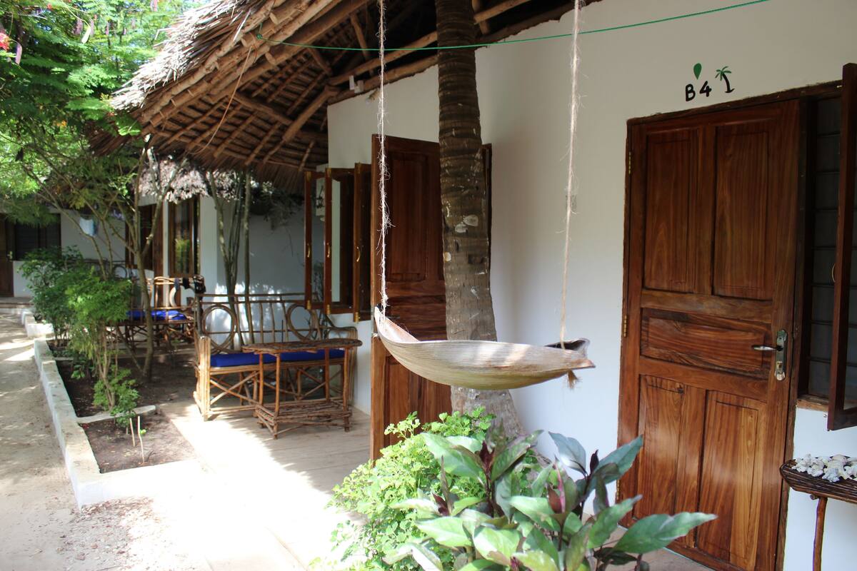 Bungalow – standard, hageutsikt | Terrasse/patio