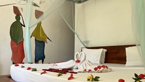 Deluxe Double Room, Garden View | Rollaway beds (surcharge), bed sheets - Sky and Sand Zanzibar Beach Resort (Matemwe)