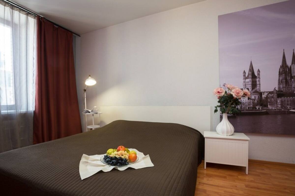 Apartment, 1 Schlafzimmer (Belinskogo, 86-555) | 1 Schlafzimmer, Bügeleisen/Bügelbrett, kostenloses WLAN