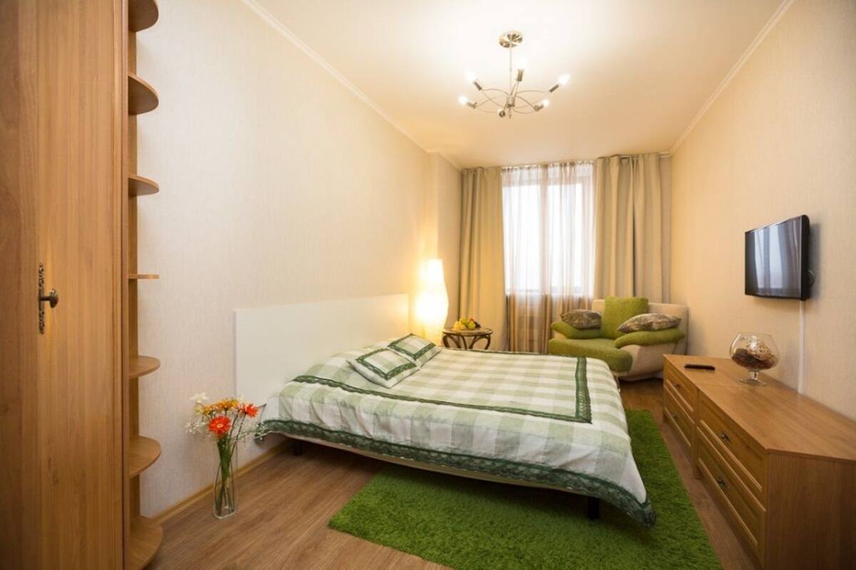 Apartment, 1 Schlafzimmer (Belinskogo, 86-128) | 1 Schlafzimmer, Bügeleisen/Bügelbrett, kostenloses WLAN