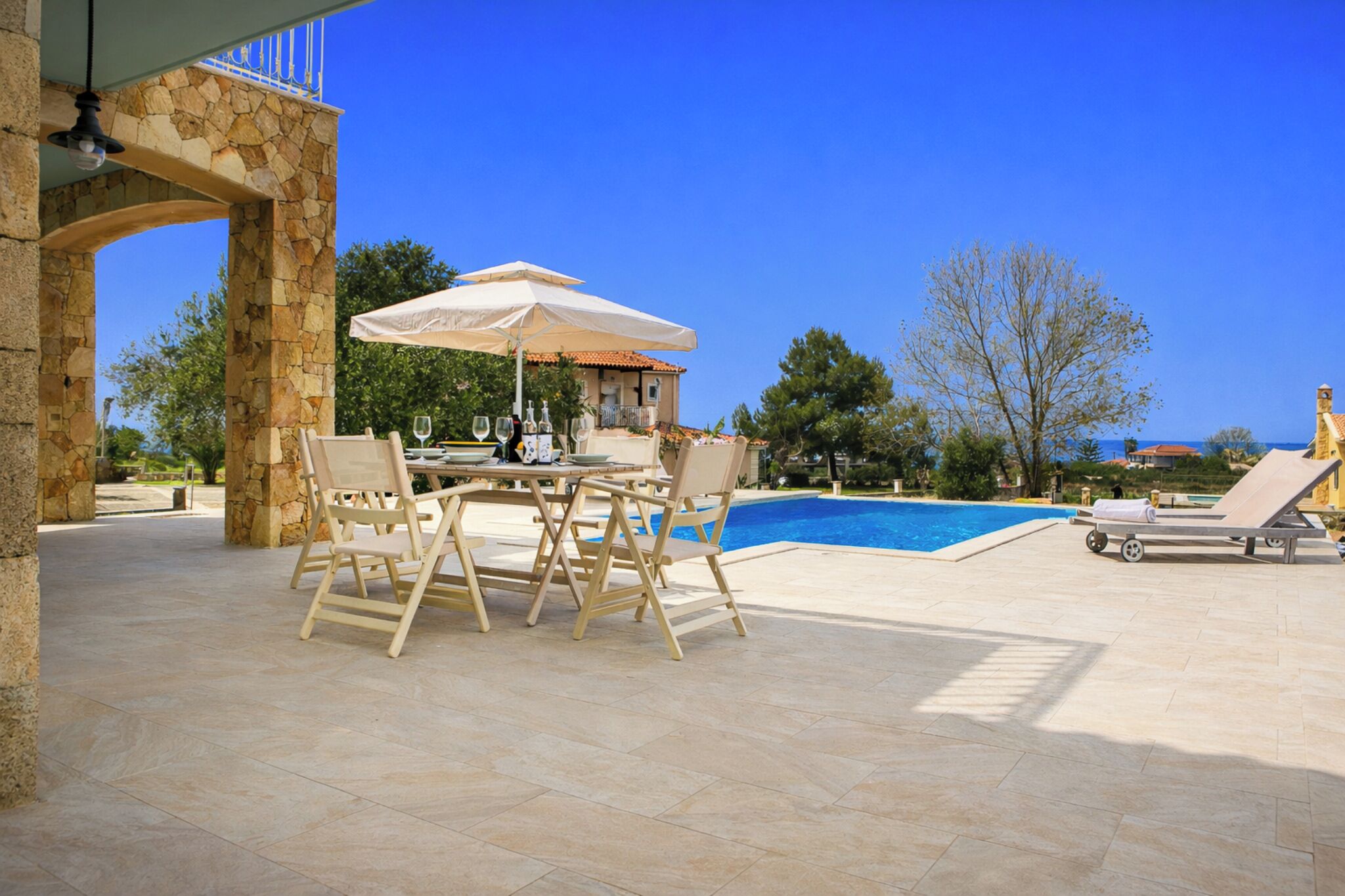 Afrodite Luxury Villa | Terrace/patio