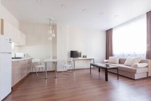 Appartamento, 1 camera da letto (Belinskogo, 30-39) | 1 camera, una scrivania, ferro/asse da stiro, Wi-Fi gratuito