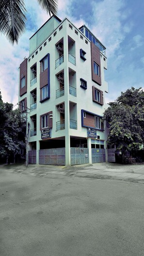 Façade de l’hébergement