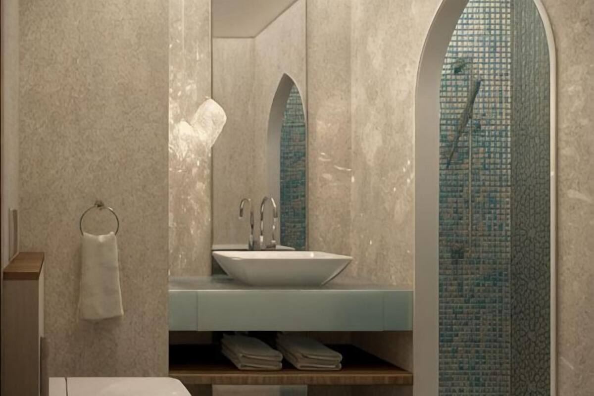 Free toiletries, towels