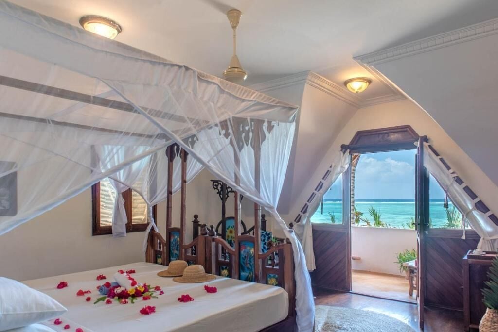 Double Ocean View | Coffres-forts dans les chambres, Wi-Fi gratuit, draps fournis