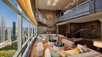 Suíte (Banyan Tree) | Área de estar | TV LED