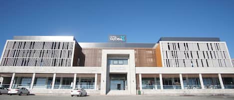 Konaklama yerinin ön cephesi