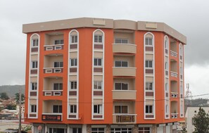 Fassade der Unterkunft