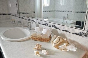 Bathroom sink - Villa Dimeon (West Achaea)