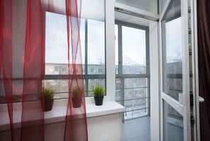 Apartemen, 1 kamar tidur (Studencheskaya, 80-255) | Balkon