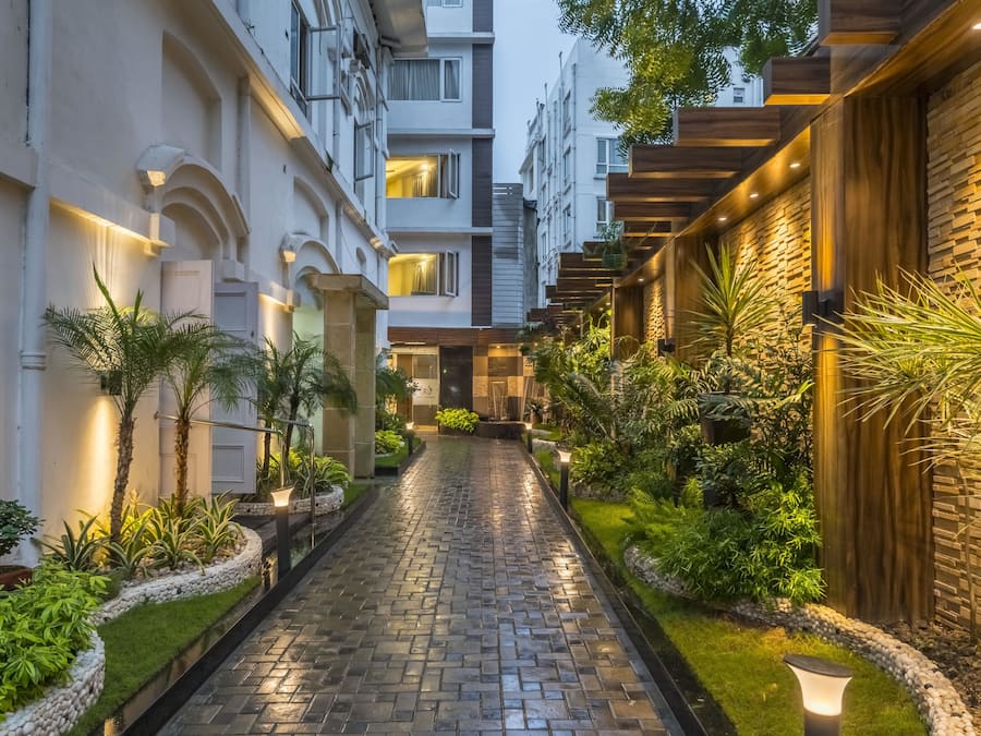 Utsikt fra overnattingsstedet