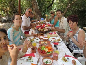Breakfast area - Orna's Corner (Mevoot HaHermon)