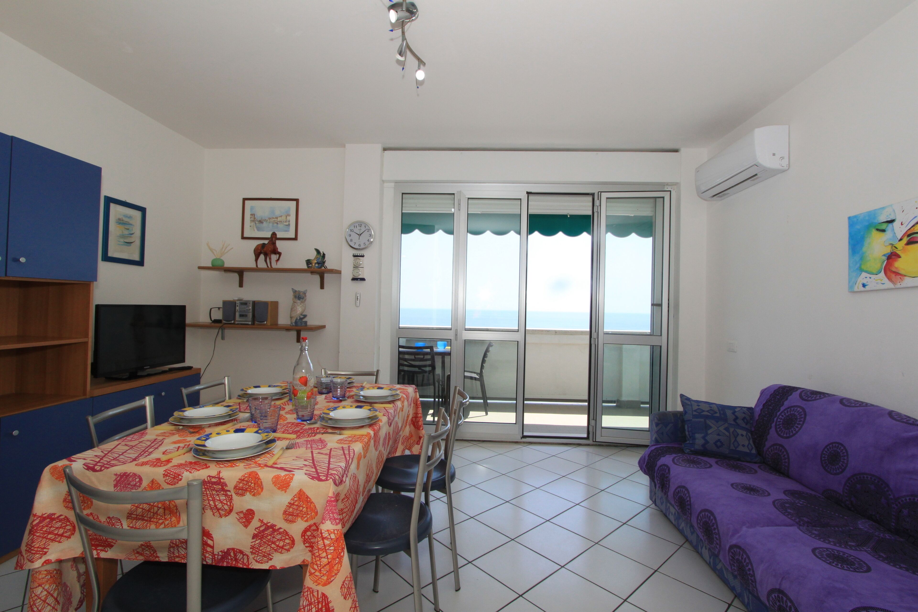 Classic Apartment | Living area | 32-inch flat-screen TV with satellite channels, TV