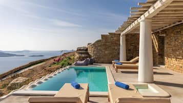 Mykonos Divino 4 - Sea View Studio with private pool | Terrazza/patio