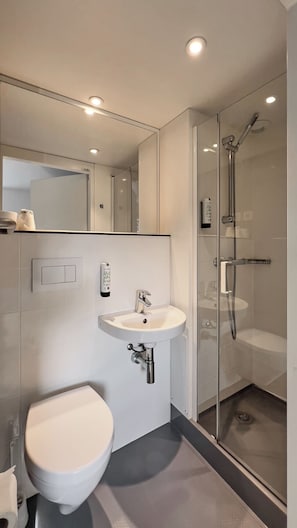 Triple Room | Bathroom | Shower, free toiletries, towels