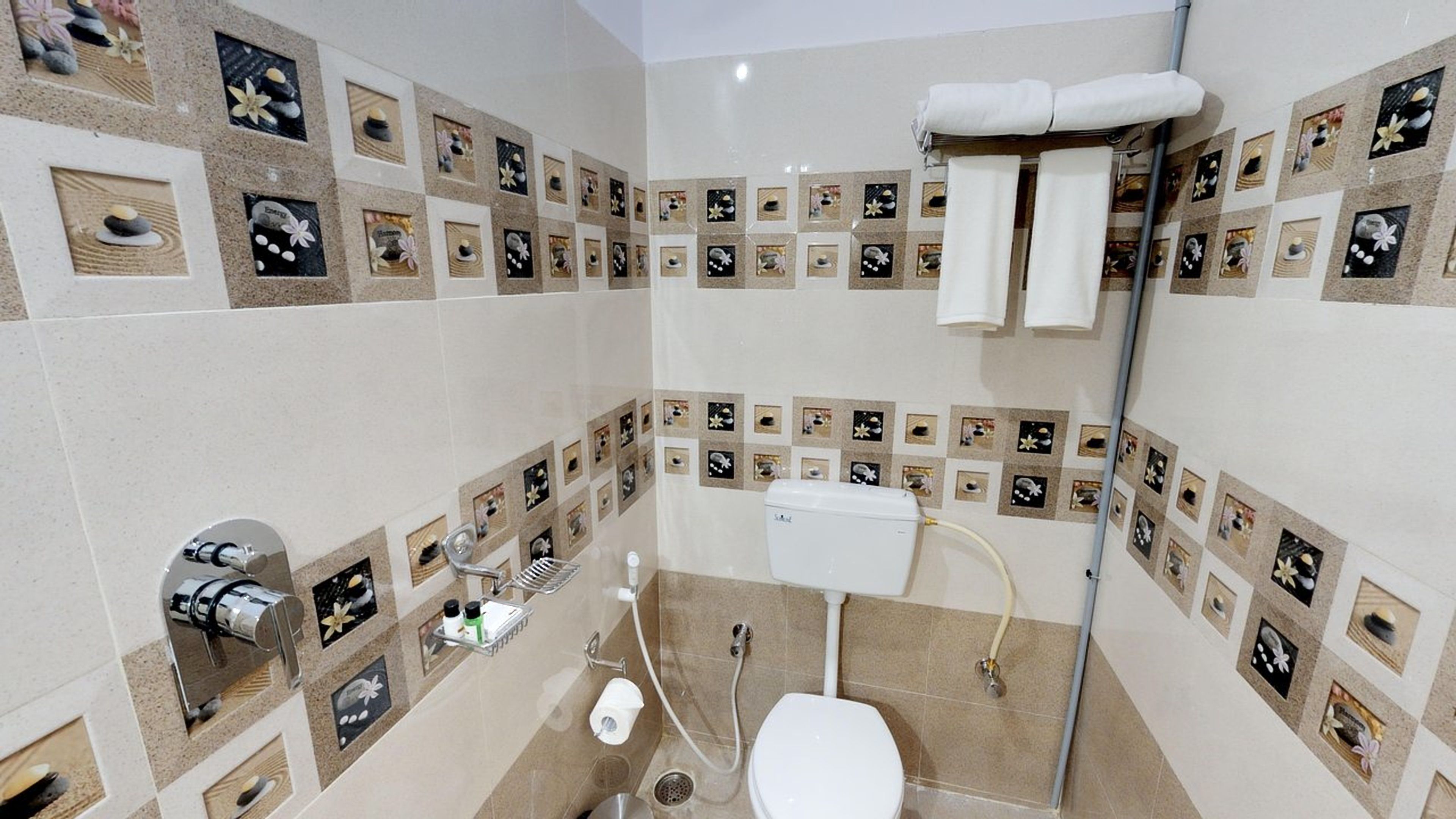 executive room | bathroom | shower, rainfall showerhead, free toiletries, hair dryer