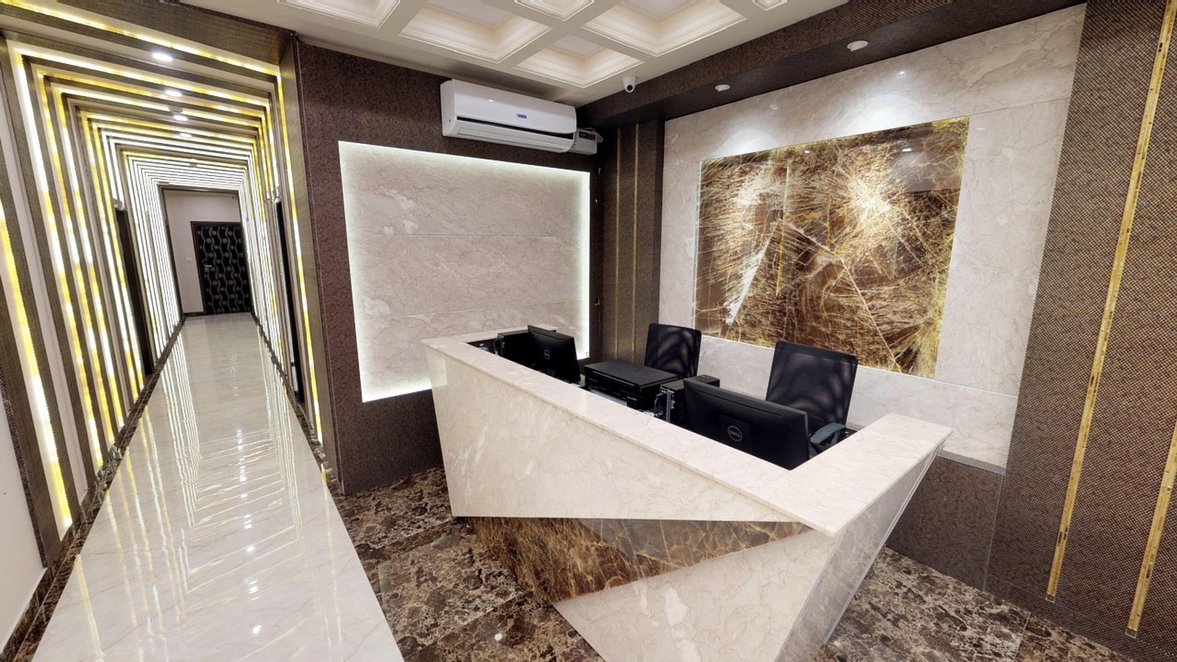 check-in/check-out kiosk