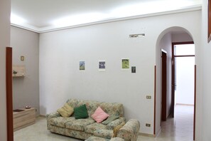 Villa, 1 chambre | Aire de séjour
