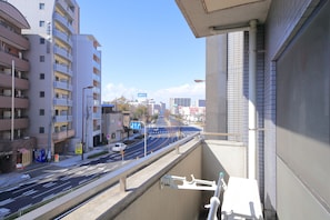 City Apartment, 2 Bedrooms | Balcony view