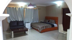 Apartamento standard | 1 quarto, Wi-Fi de cortesia, roupa de cama